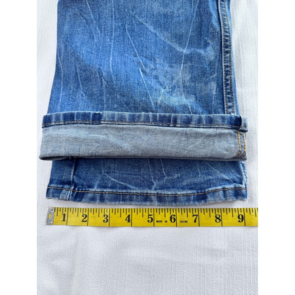 Levis 569 Loose Straight Fit Mens Jeans Blue Denim W34 L30 Medium Wash - Picture 11 of 11